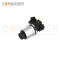 M12 D Coded Female Angle Circular Connector-Panel Mount, PCB Dip-solder Connection,M12x1.0,