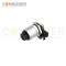 M12 D Coded Female Angle Circular Connector-Panel Mount, PCB Dip-solder Connection,M12x1.0,