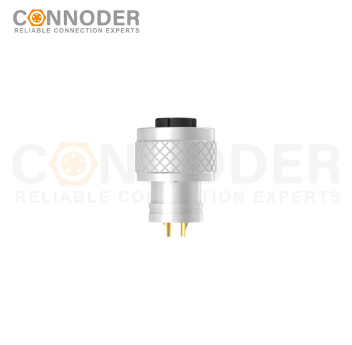 M12 D Coded male Cable Connector-Metal Shell Unshielded Overmolded  Connector,Solder Connection,Custom