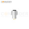M12 D Coded male Cable Connector-Metal Shell Unshielded Overmolded  Connector,Solder Connection,Custom