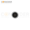M12 D Coded male Cable Connector-Metal Shell Unshielded Overmolded  Connector,Solder Connection,Custom