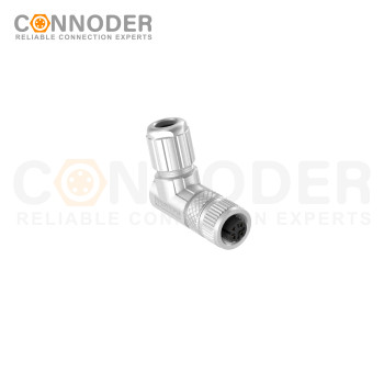 Wholesale M12 D Coded 4 Pin Circular Connector l Metal Assembled,Field Wireable,Solder Connection,Shielded