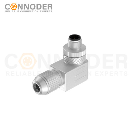 Wholesale M12 D Coded 4 Pin Circular Connector l Male Metal Assembled,Field Wireable,Screw Connection,Shielded,PG9