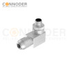 M12 D Coded Male Angle Circular Connector-Metal Assembled,Field Wireable,Screw Connection,Shielded,PG9