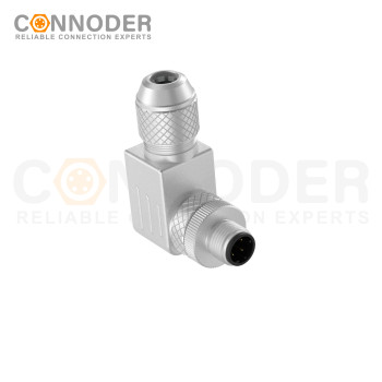Wholesale M12 D Coded 4 Pin Circular Connector l Male Metal Assembled,Field Wireable,Screw Connection,Shielded,PG9