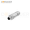 M12 D Coded Male Straight Circular Connector-Metal Assembled,Field Wireable,Screw Connection,Shielded,PG9