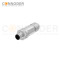 M12 D Coded Male Straight Circular Connector-Metal Assembled,Field Wireable,Screw Connection,Shielded,PG7