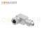 M12 D Coded Female Angle Circular Connector-Metal Assembled,Field Wireable,Screw Connection,Shielded,PG7