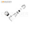 M12 D Coded Female Angle Circular Connector-Metal Assembled,Field Wireable,Screw Connection,Shielded,PG7