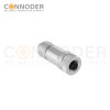 M12 D Coded Female Straight Circular Connector-Metal Assembled,Field Wireable,Screw Connection,Shielded,PG7