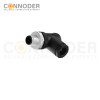 Wholesale M12 D Coded 4 Pin Circular Connector l Male Angle Circular Connector-Field Wireable,,Screw Connection,PG9