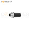 M12 D Coded Male Straight Circular Connector-Field Wireable,,Screw Connection,PG9