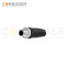 M12 D Coded Male Straight Circular Connector-Field Wireable,,Screw Connection,PG7