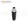 M12 D Coded Male Straight Circular Connector-Field Wireable,,Screw Connection,PG7