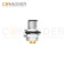 M12 K Coded Male 4+PE Circular Connector-Panel Mount,Solder Connection,M16x1.5, Rear Fastened