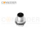 M12 K Coded Male 4+PE Circular Connector-Panel Mount,Solder Connection,M16x1.5, Rear Fastened