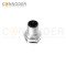 M12 K Coded Male 4+PE Circular Connector-Panel Mount,Solder Connection,M16x1.5, Front Fastened
