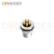 M12 M Code Female 4+PE Circular Connector-Panel Mount,Solder Connection,M16x1.5, Front Fastened,Factory