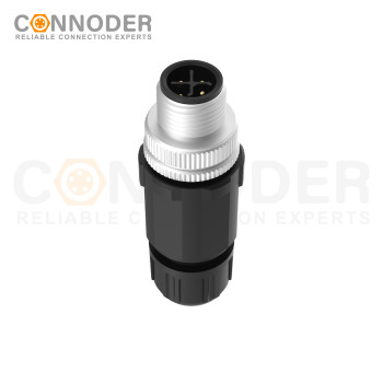 Wholesale M12 S Coded Male Circular Connector | OEM & ODM Solutions for High-Quality Industrial Connectors | Field Wireable, Solder Connection, PG7 | Ideal for Distributors and Wholesalers in North America