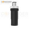 M12 S coded Male Straight Circular Connector-Field Wireable,Screw Connection,PG9