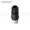 M12 S Coded Female Straight Circular Connector-Field Wireable,Solder  Connection,PG7