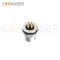 M12 S Coded Sensor connector Circular Connector-Panel Mount,Solder Connection,Female,M16x1.5, Front Fastened,Factory