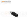 M12 T Coded Male Straight Circular Connector-Field Wireable,Solder  Connection,PG7