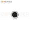 M12 T coded Female Circular Connector-Panel Mount,Solder Connection,M16x1.5, Rear Fastened