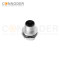 M12 L coded Male Circular Connector-Panel Mount,Solder Connection,M16x1.5, Rear Fastened