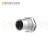 M12 L coded Female Circular Connector-Panel Mount,Solder Connection,M16x1.5, Rear Fastened