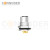 M12 L coded Female Circular Connector-Panel Mount,Solder Connection,M16x1.5, Rear Fastened