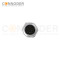 M12 L coded Female Circular Connector-Panel Mount,Solder Connection,M16x1.5, Rear Fastened