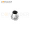 M12 L coded Female Circular Connector-Panel Mount,Solder Connection,M16x1.5, Rear Fastened