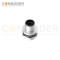 M12 M Coded Male 4+PE Circular Connector-Panel Mount,Solder Connection,M16x1.5, Rear Fastened