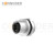 M12 M Code Female 4+PE Circular Connector-Panel Mount,Solder Connection,M16x1.5, Rear Fastened