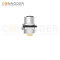 M12 M Code Female 4+PE Circular Connector-Panel Mount,Solder Connection,M16x1.5, Rear Fastened