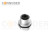 M12 M Code Female 4+PE Circular Connector-Panel Mount,Solder Connection,M16x1.5, Rear Fastened