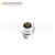 M12 M Code Female 4+PE Circular Connector-Panel Mount,Solder Connection,M16x1.5, Rear Fastened