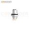 M12 X Code Female Circular Connector,Panel Mount,Data Transmission,Solder Connection,M16x1.5, Rear Fastened
