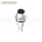 M12 X Coded Female Circular Connector-Panel Mount,Solder Connection,M16x1.5, Front Fastened,Shielded