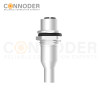 M12 X Coded Female Circular Connector-Panel Mount,Solder Connection,M16x1.5, Rear Fastened,Shielded