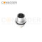 M12 X Code Female Circular Connector-Panel Mount,Solder Connection,M16x1.5, Rear Fastened