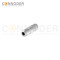 M12 X Coded Female Straight Circular Connector-Metal Assembled,Field Wireable,Screw Connection,Shielded,PG7