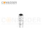 M12 X Coded Female Straight Circular Connector-Metal Assembled,Field Wireable,Screw Connection,Shielded,PG7