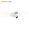 M12 X Code Female Angle Circular Connector-Metal Assembled,Field Wireable,Screw Connection,Shielded,PG7