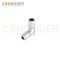 M12 X Code Female Angle Circular Connector-Metal Assembled,Field Wireable,Screw Connection,Shielded,PG7