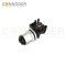 M12 X Coded Female Angle Circular Connector-Panel Mount, PCB Dip-solder Connection,Front Fastened,M12x1.0,