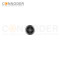 M12 X Coded Female Angle Circular Connector-Panel Mount, SMD Dip-solder Connection,M12x1.0,