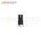 M12 X Coded Female Angle Circular Connector-Panel Mount, SMD Dip-solder Connection,M12x1.0,
