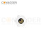 M5 3 Pin Circular Connectors Board Rear Mount Male Socket PCB Style, Solder, Front Fastened